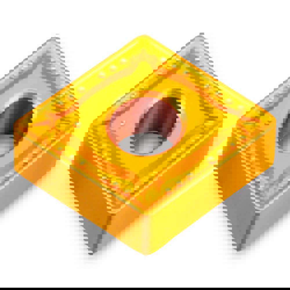 Turning Inserts; Relief Angle: 0 ; Corner Radius (Decimal Inch): 0.0470 ; Included Angle: 80 ; Manufacturer Grade: TT5100 ; Coating/Finish: Al2O3; TiCN; Titanium Nitride ; Wiper Edge: Yes